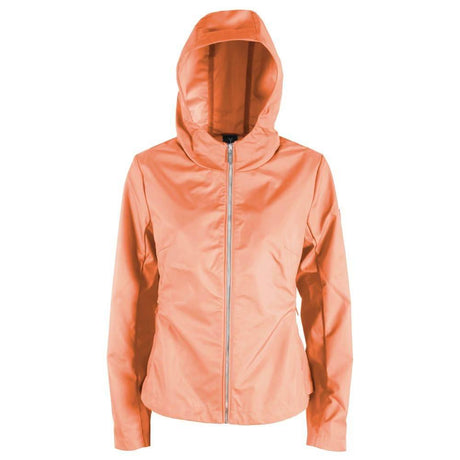 Yes Zee Orange Polyester Jackets & Coat - Hilstor