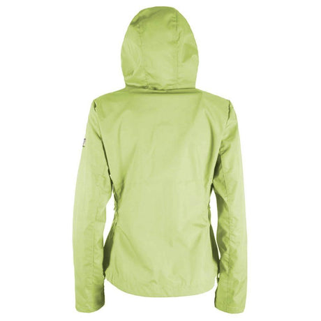 Yes Zee Green Polyester Jackets & Coat - Hilstor