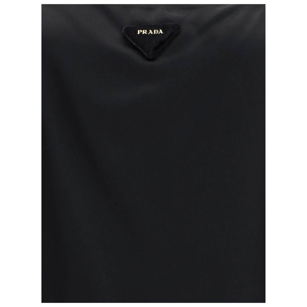 Prada lang silke slip kjole