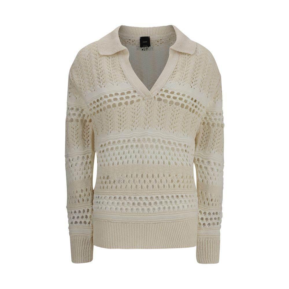 PINKO Perforated design Sweater - Hilstor