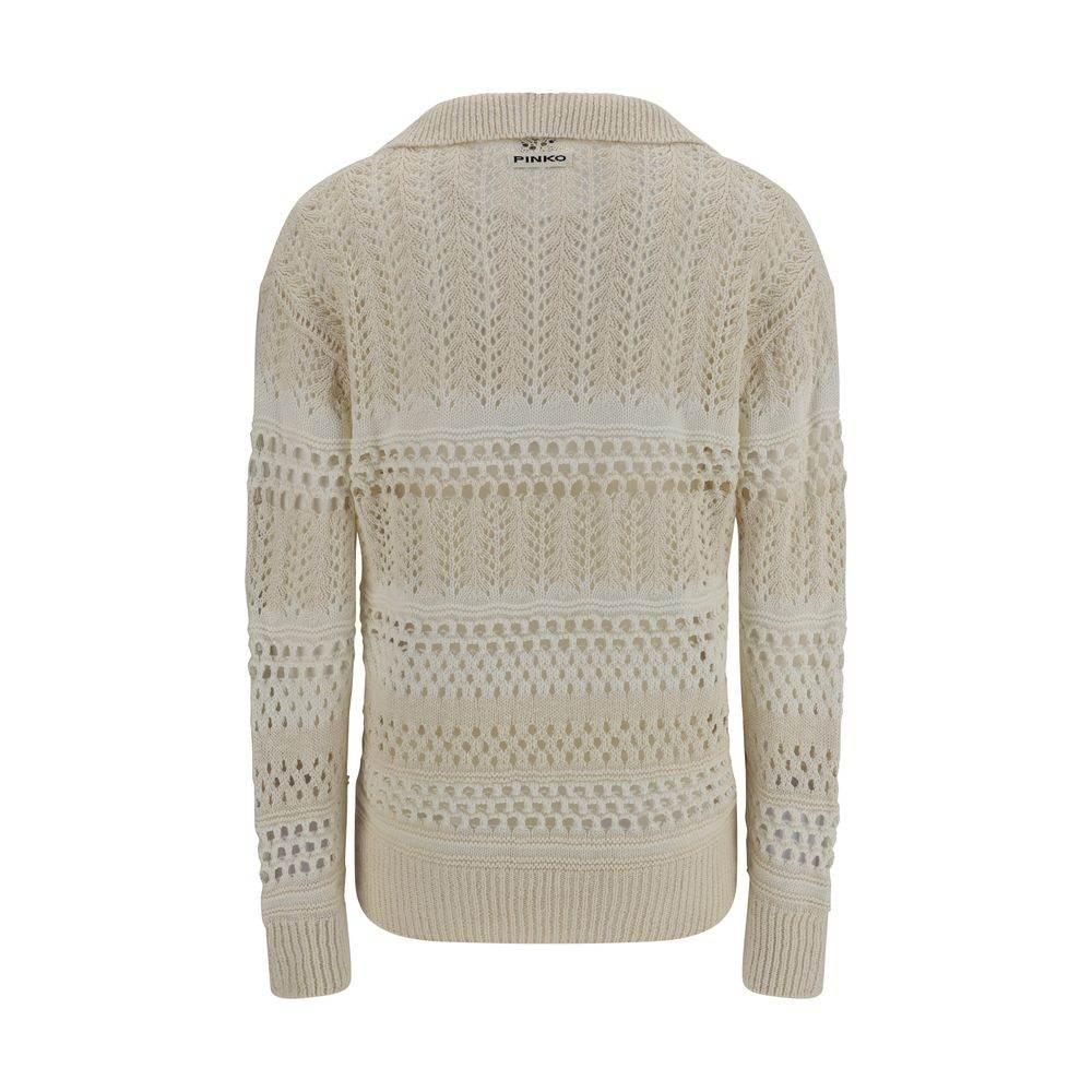 PINKO Perforated design Sweater - Hilstor