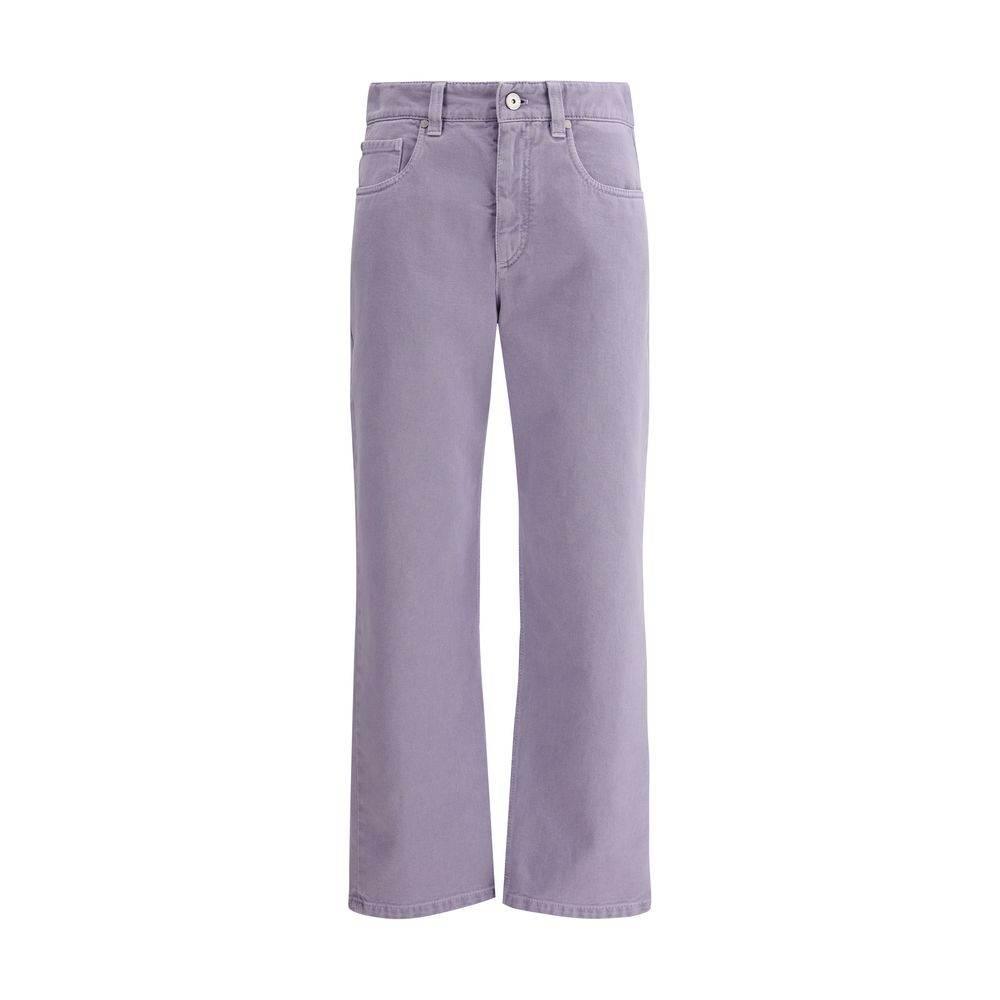 Brunello Cucinelli Straight Dyed Jeans - Hilstor