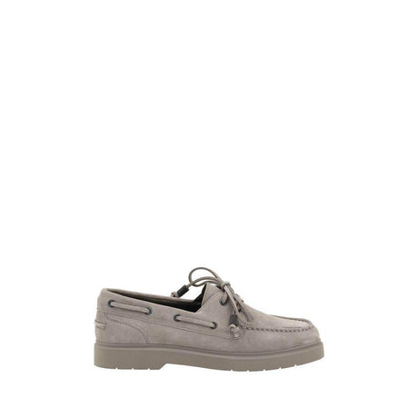 Brunello Cucinelli Suede Loafers - Hilstor