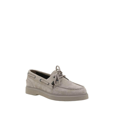 Brunello Cucinelli Suede Loafers - Hilstor