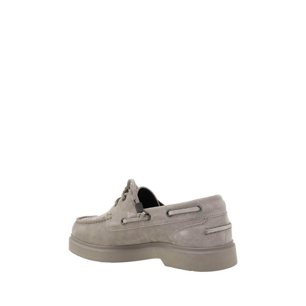 Brunello Cucinelli Suede Loafers - Hilstor