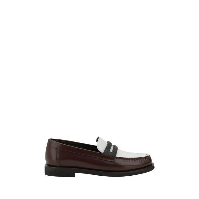 Brunello Cucinelli Bicolored Loafers - Hilstor