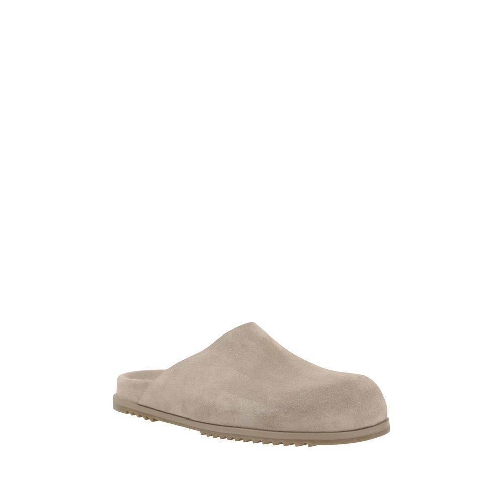 Rick Owens Suede Mules - Hilstor