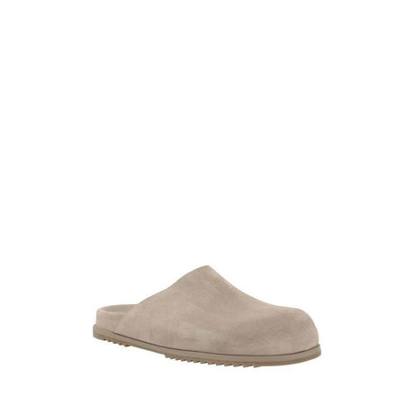 Rick Owens Suede Mules - Hilstor