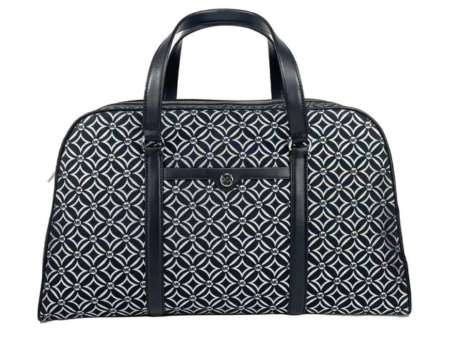 Michael Kors Travel XL Weekender Duffle Luggage Bag Black - Hilstor