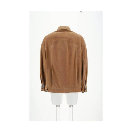 Brunello Cucinelli Suede leather Jacket - Hilstor