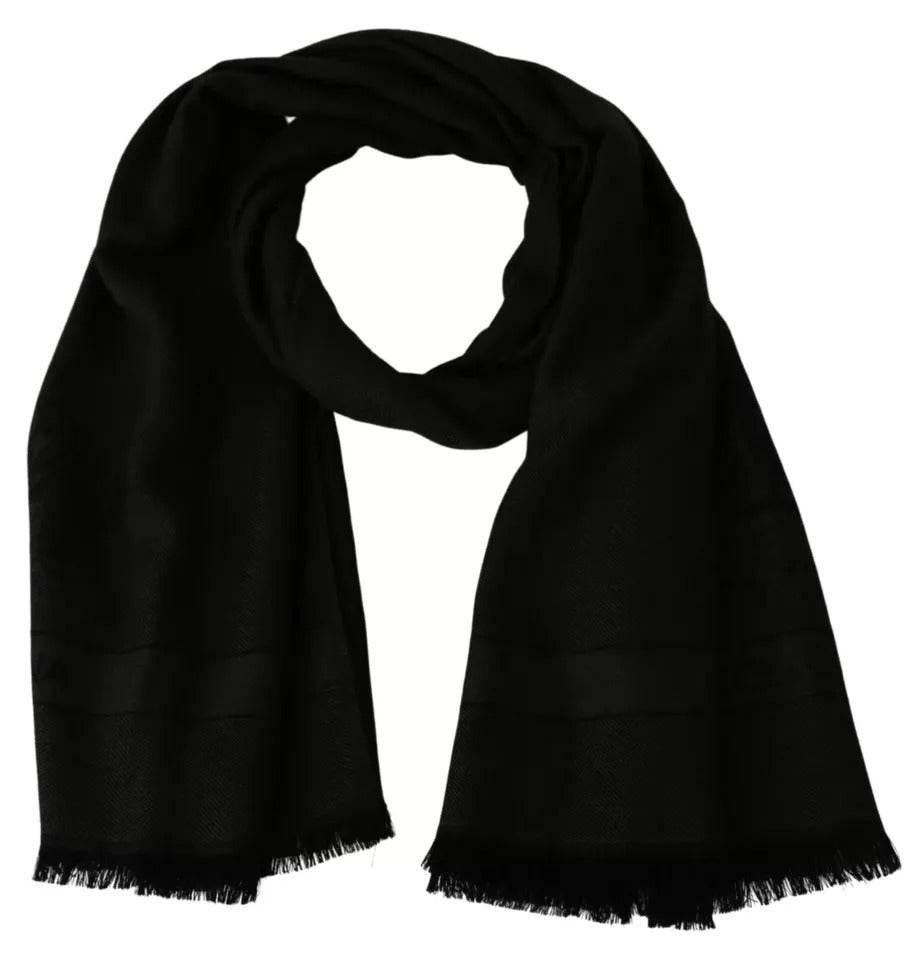 Dolce & Gabbana Green Brown Wrap Cashmere Shawl Scarf - Hilstor