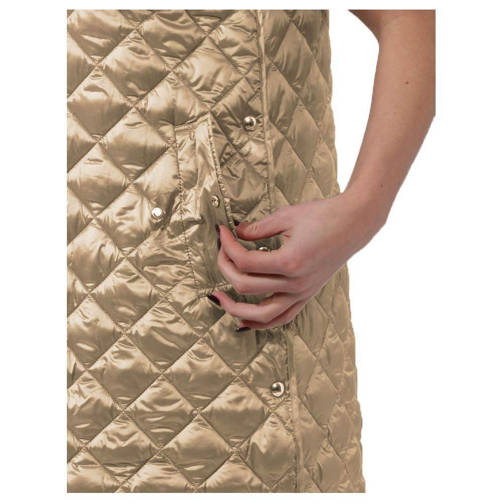 Yes Zee Beige Nylon Vest - Hilstor
