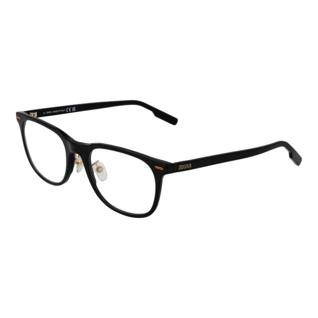 Ermenegildo Zegna Black Men Optical Frames - Hilstor