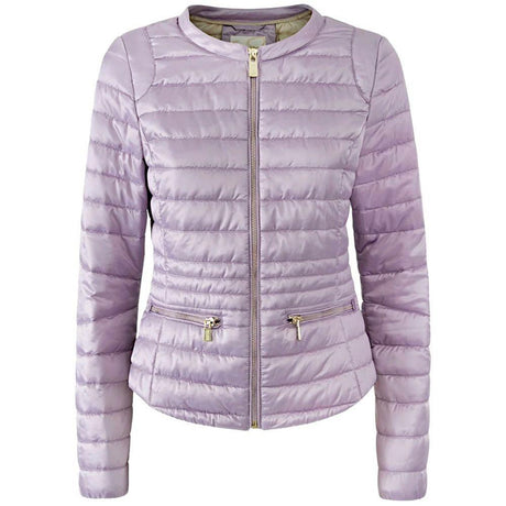 Yes Zee Purple Polyester Jackets & Coat - Hilstor