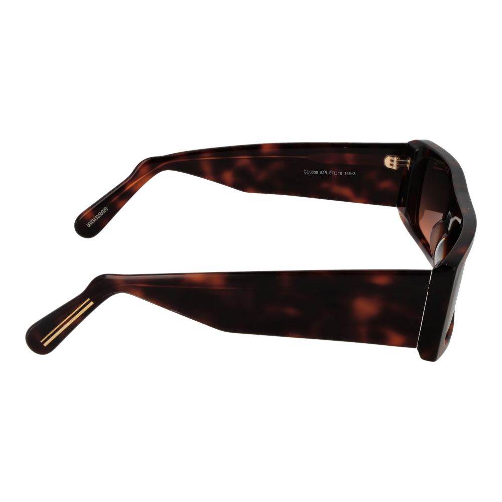 GCDS Brown Unisex Sunglasses - Hilstor