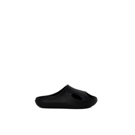 Antony Morato Black Polyethylene Sandal - Hilstor
