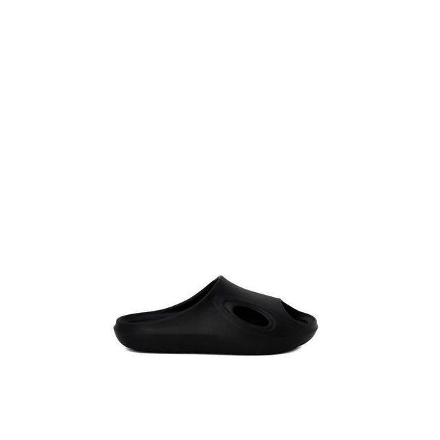 Antony Morato Black Polyethylene Sandal - Hilstor