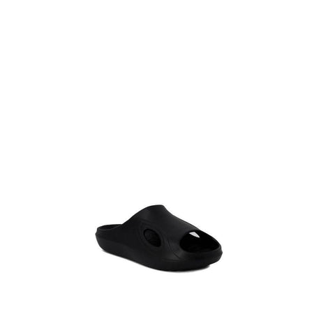 Antony Morato Black Polyethylene Sandal - Hilstor