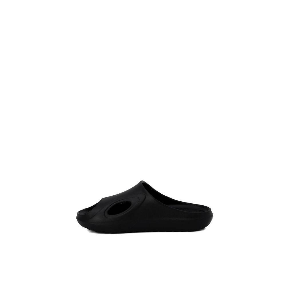 Antony Morato Black Polyethylene Sandal - Hilstor