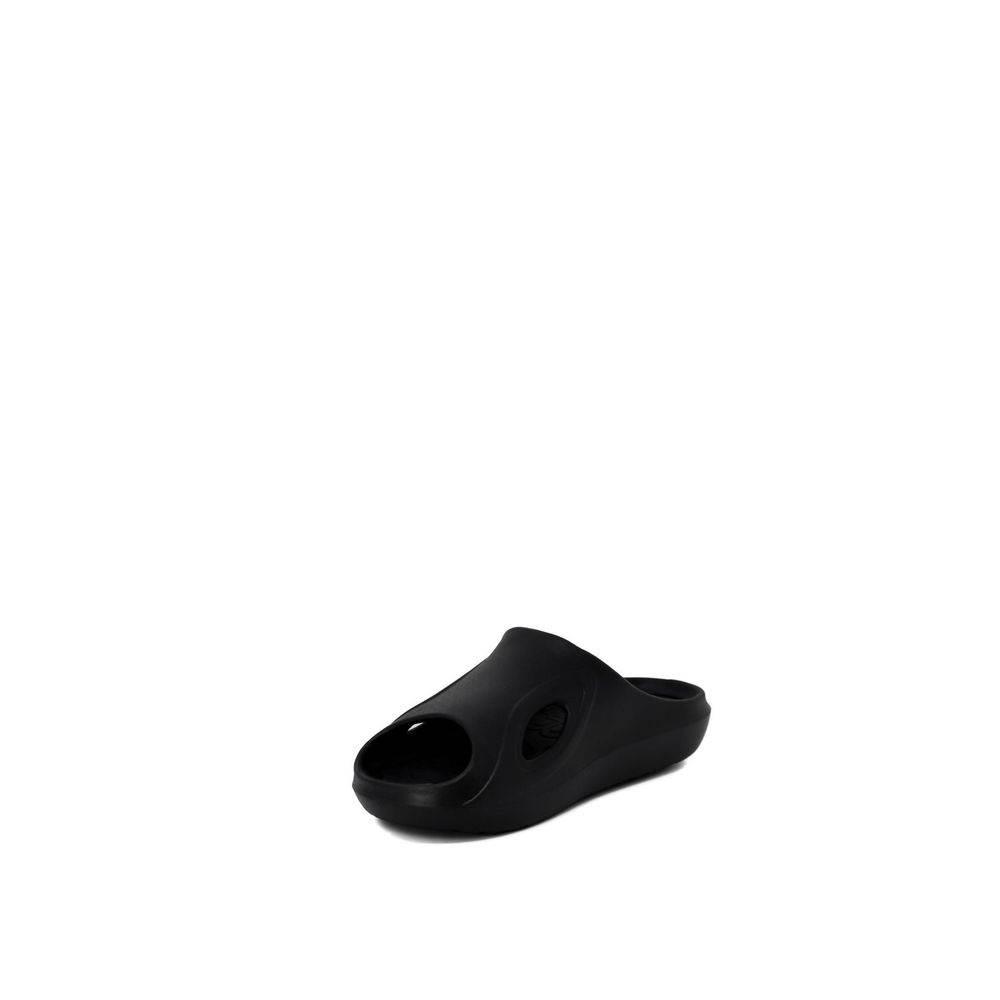 Antony Morato Black Polyethylene Sandal - Hilstor