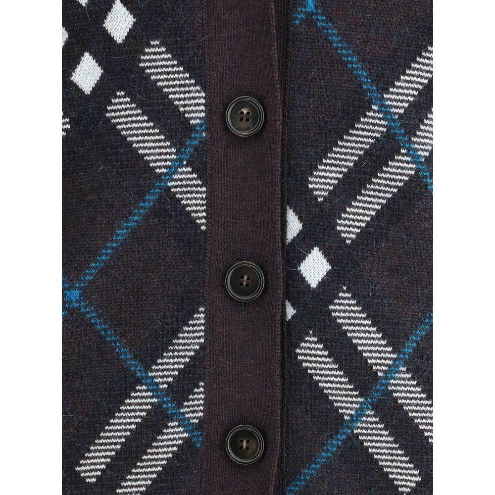 Burberry Archivio Check Cardigan - Hilstor