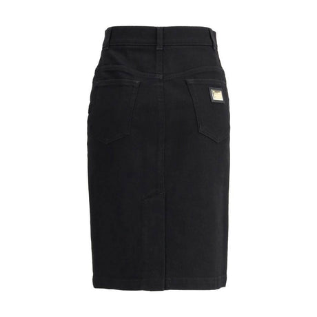 Dolce & Gabbana Denim midi Skirt - Hilstor