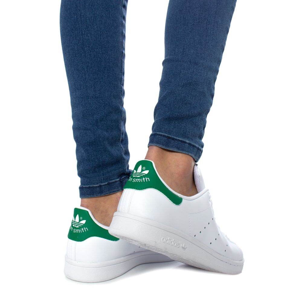 Adidas Green Leather Sneaker - Hilstor