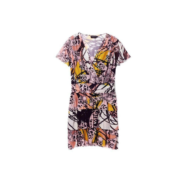Desigual Multicolor Polyester Dress - Hilstor