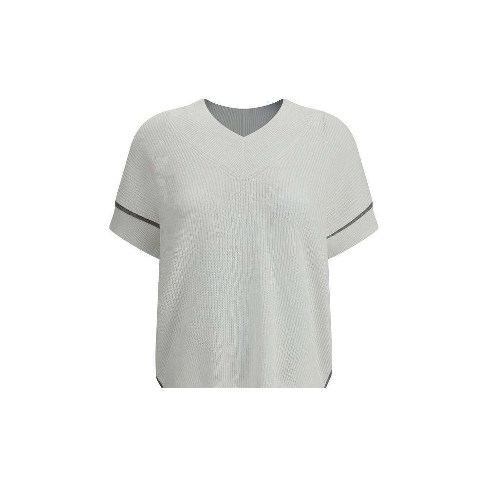 Brunello Cucinelli Short-sleeve Sweater - Hilstor