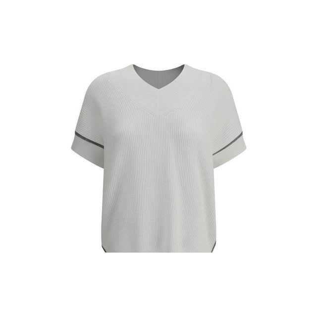 Brunello Cucinelli Short-sleeve Sweater - Hilstor