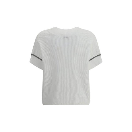 Brunello Cucinelli Short-sleeve Sweater - Hilstor