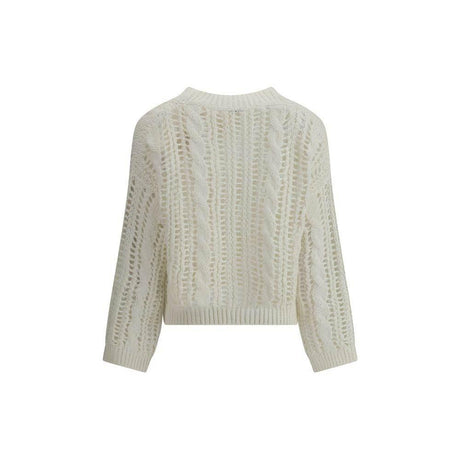 Brunello Cucinelli Lace-knit Sweater - Hilstor