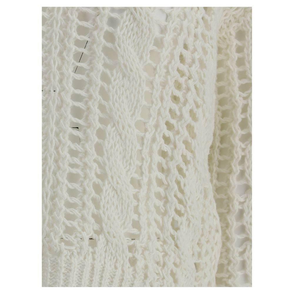 Brunello Cucinelli Lace-knit Sweater - Hilstor