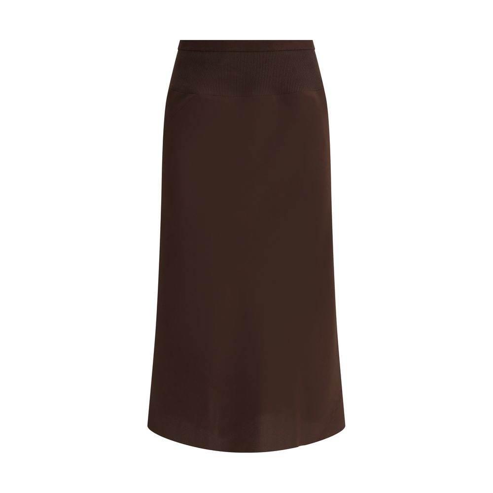 Rick Owens Silk midi Skirt - Hilstor