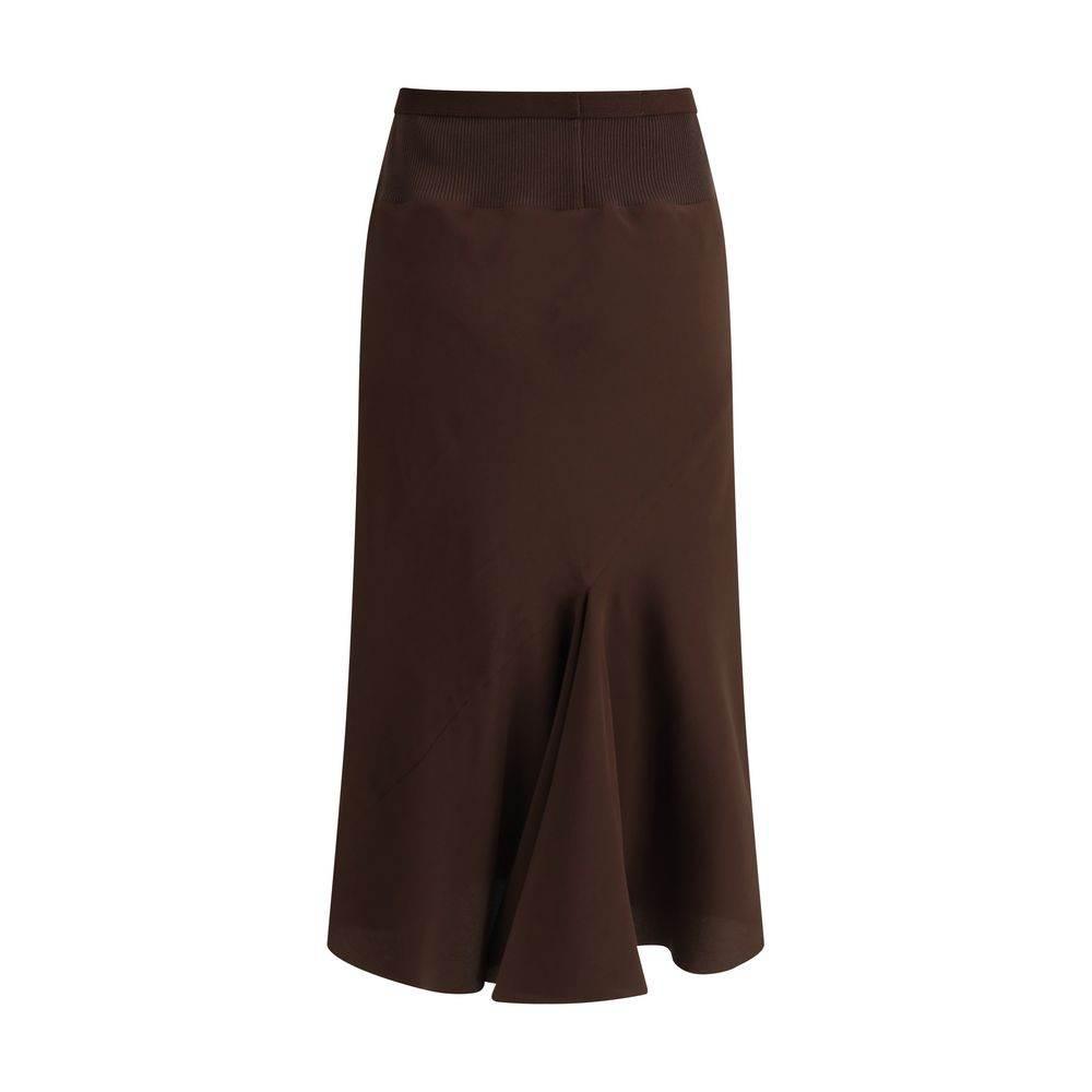 Rick Owens Silk midi Skirt - Hilstor