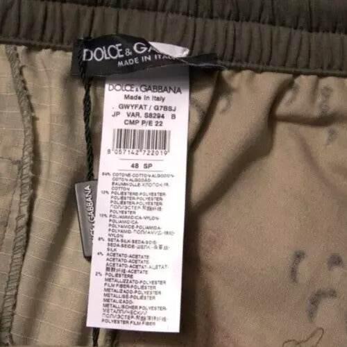 Dolce & Gabbana Multicolor Patchwork Cotton Jogger Sweatpants Pants - Hilstor