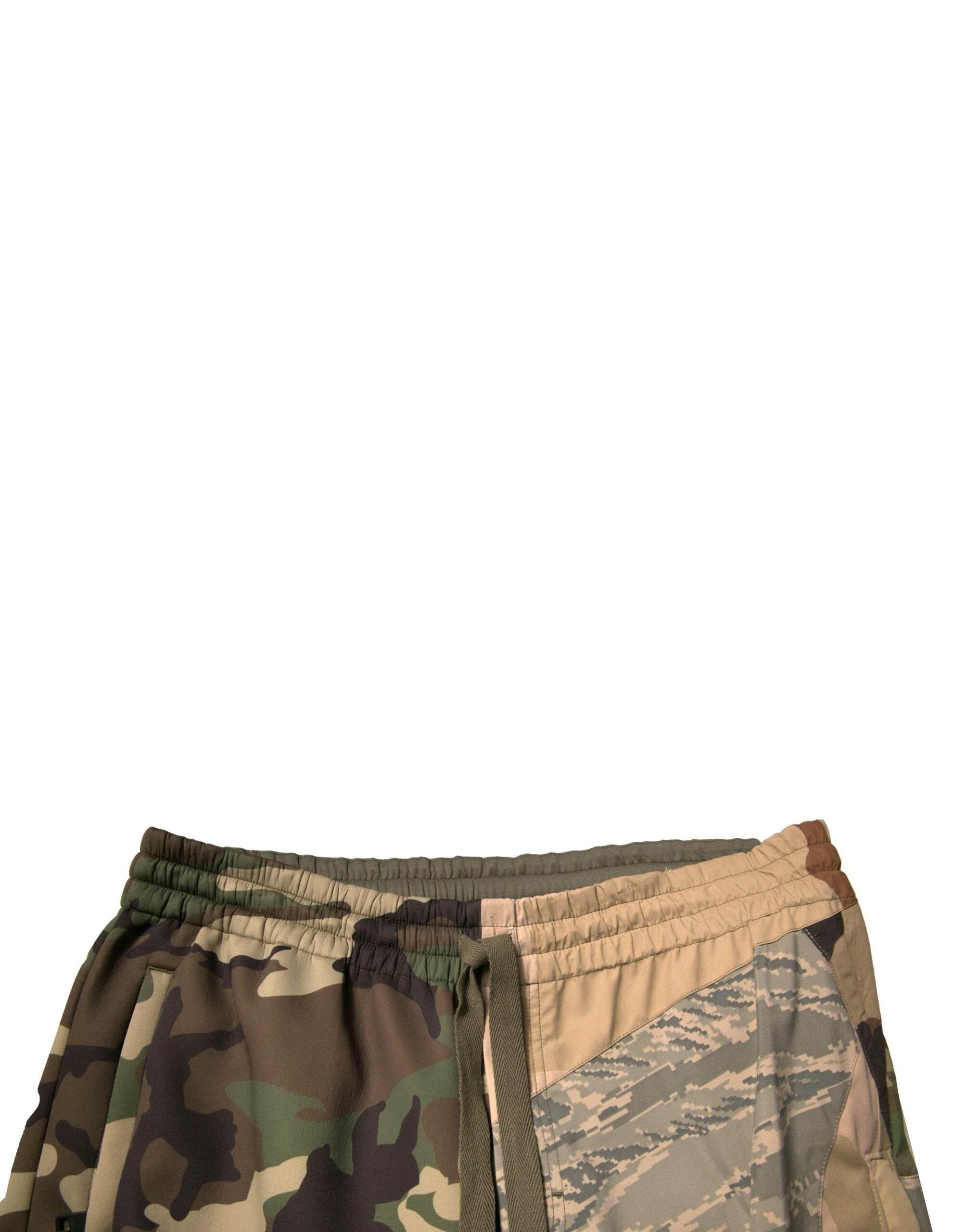 Dolce & Gabbana Multicolor Camouflage Jogger Sweatpants Pants - Hilstor