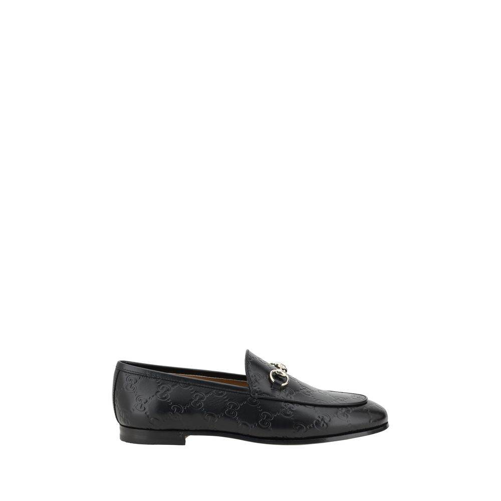 Gucci Logoed Loafers - Hilstor