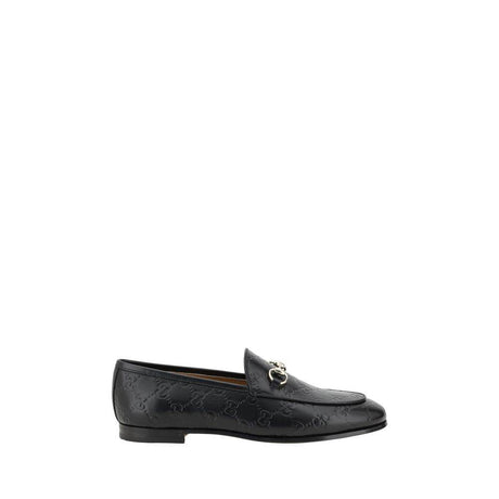 Gucci Logoed Loafers - Hilstor