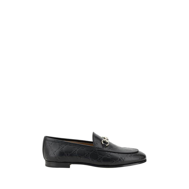 Gucci Logoed Loafers - Hilstor