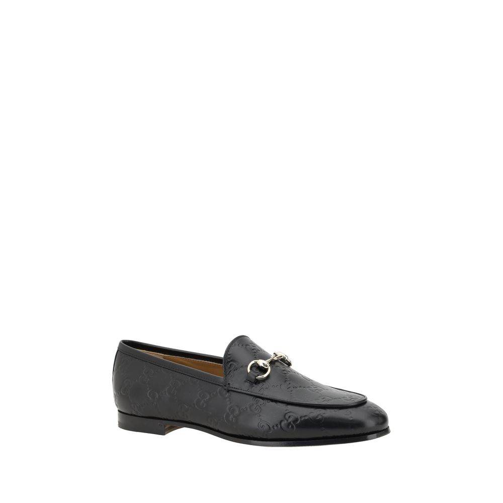 Gucci Logoed Loafers - Hilstor