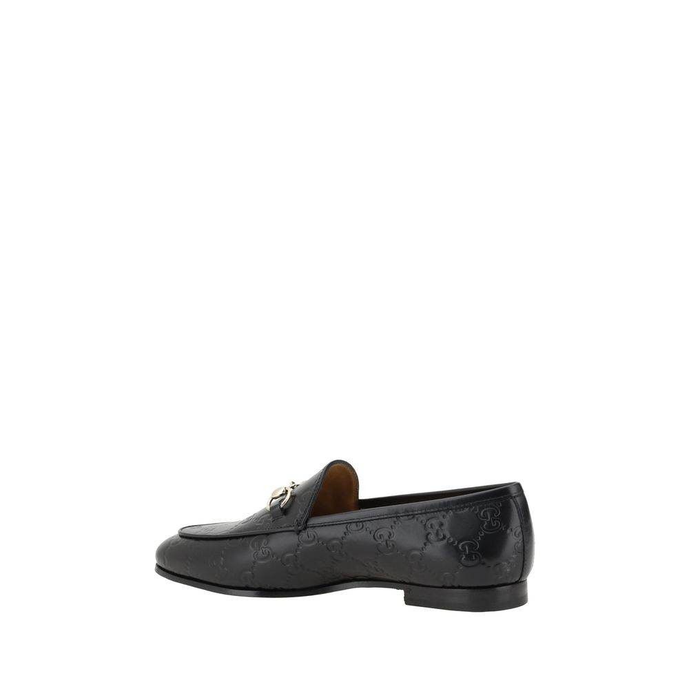 Gucci Logoed Loafers - Hilstor