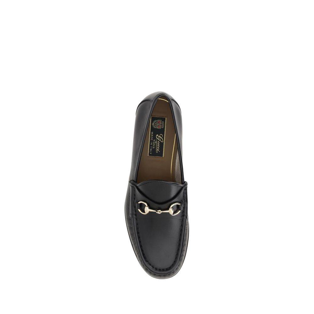 Gucci Leather Loafers - Hilstor