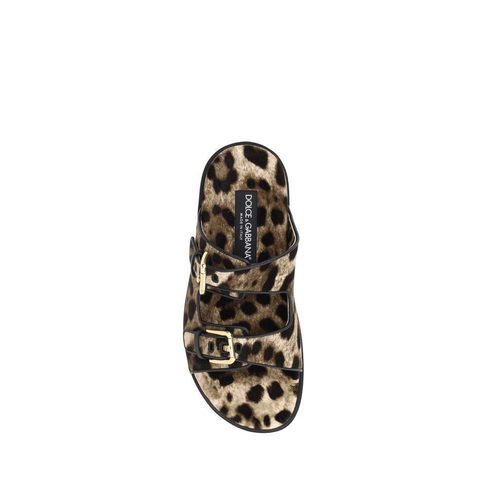Dolce & Gabbana Animal print Sandals - Hilstor
