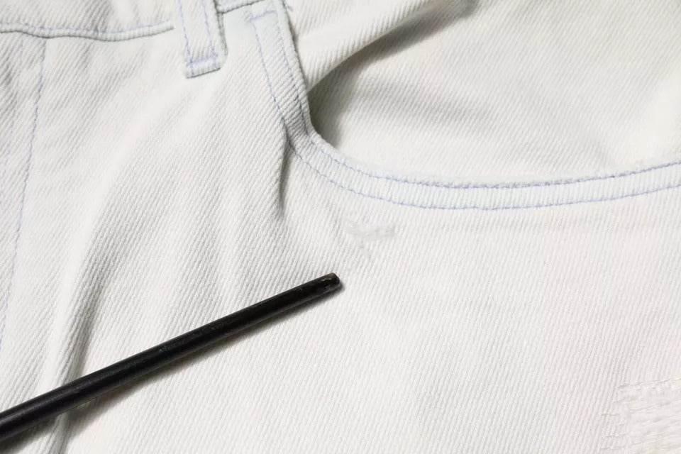 Dolce & Gabbana White Cotton Skinny Denim Jeans - Hilstor