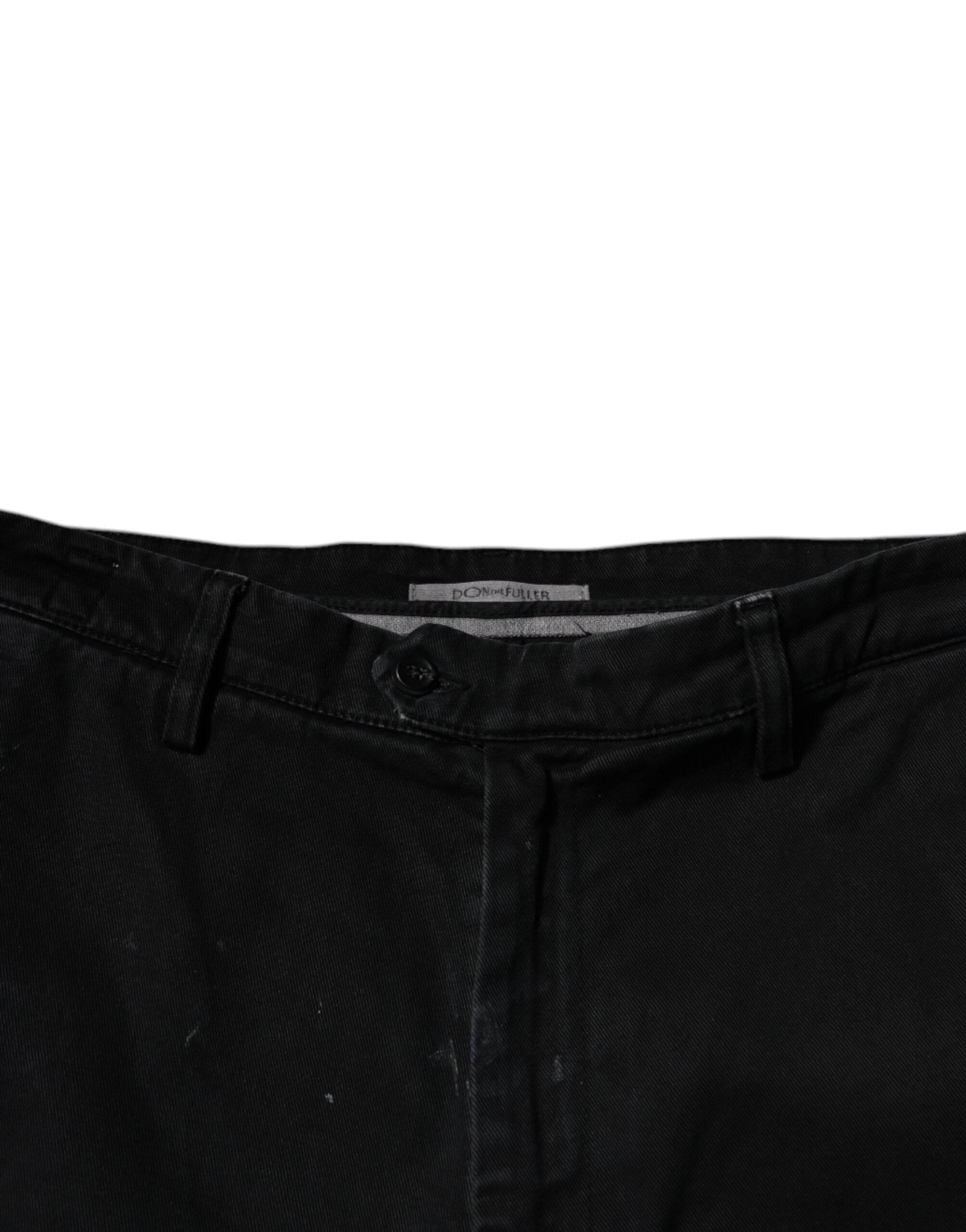 Dolce & Gabbana Black HOUSTON Men Cropped Denim Jeans - Hilstor