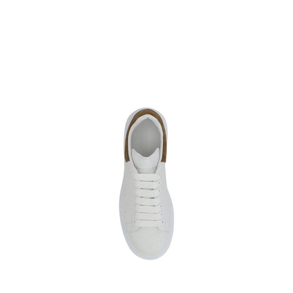 Alexander McQueen Leather Sneakers - Hilstor