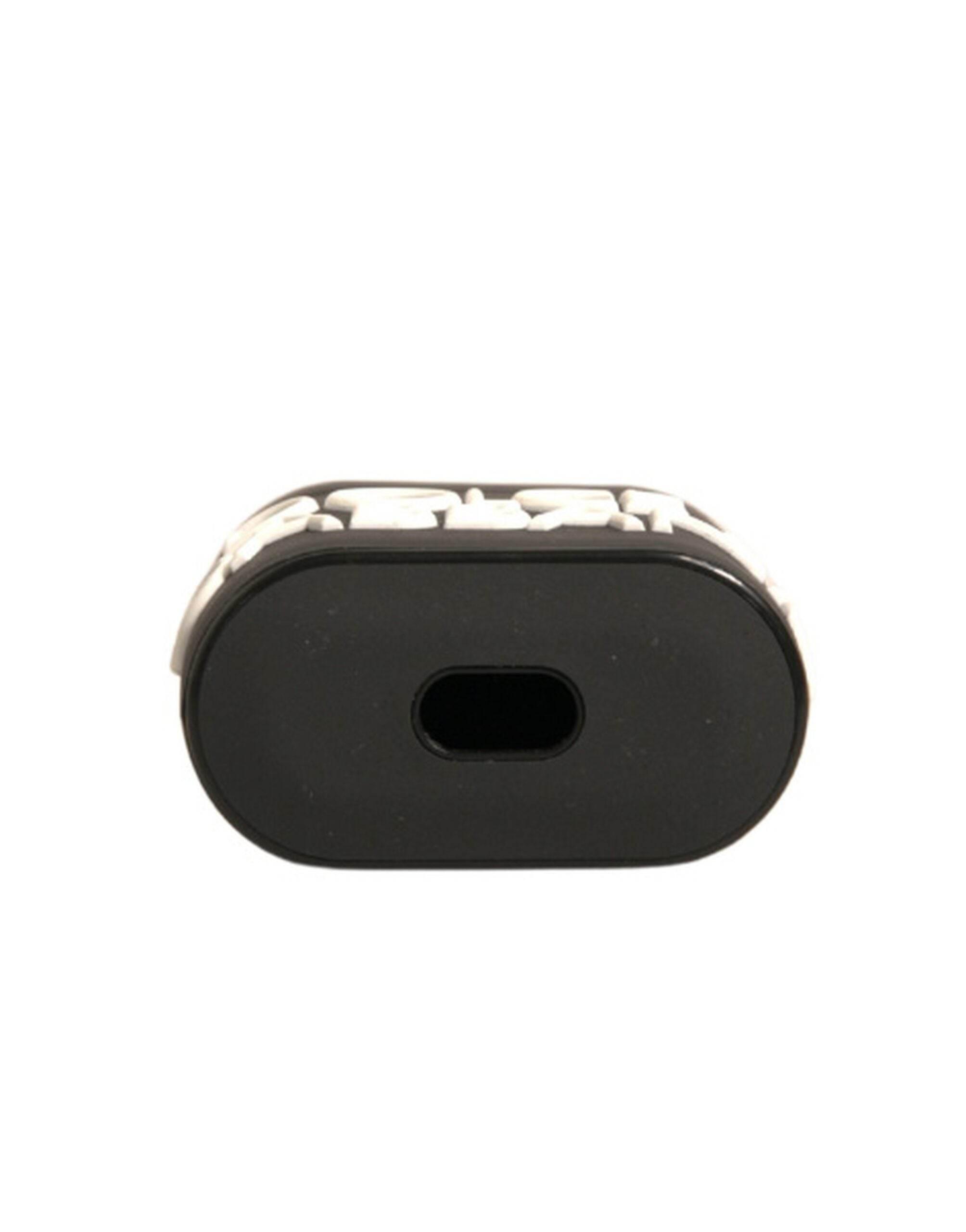 Dolce & Gabbana Black White Silicone Embossed Logo Airpods Case - Hilstor