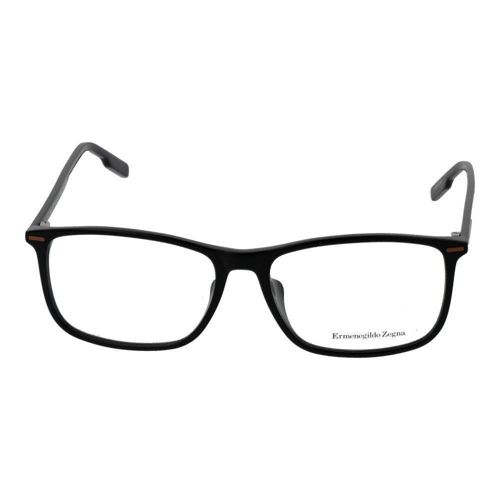 Ermenegildo Zegna Black Men Optical Frames - Hilstor