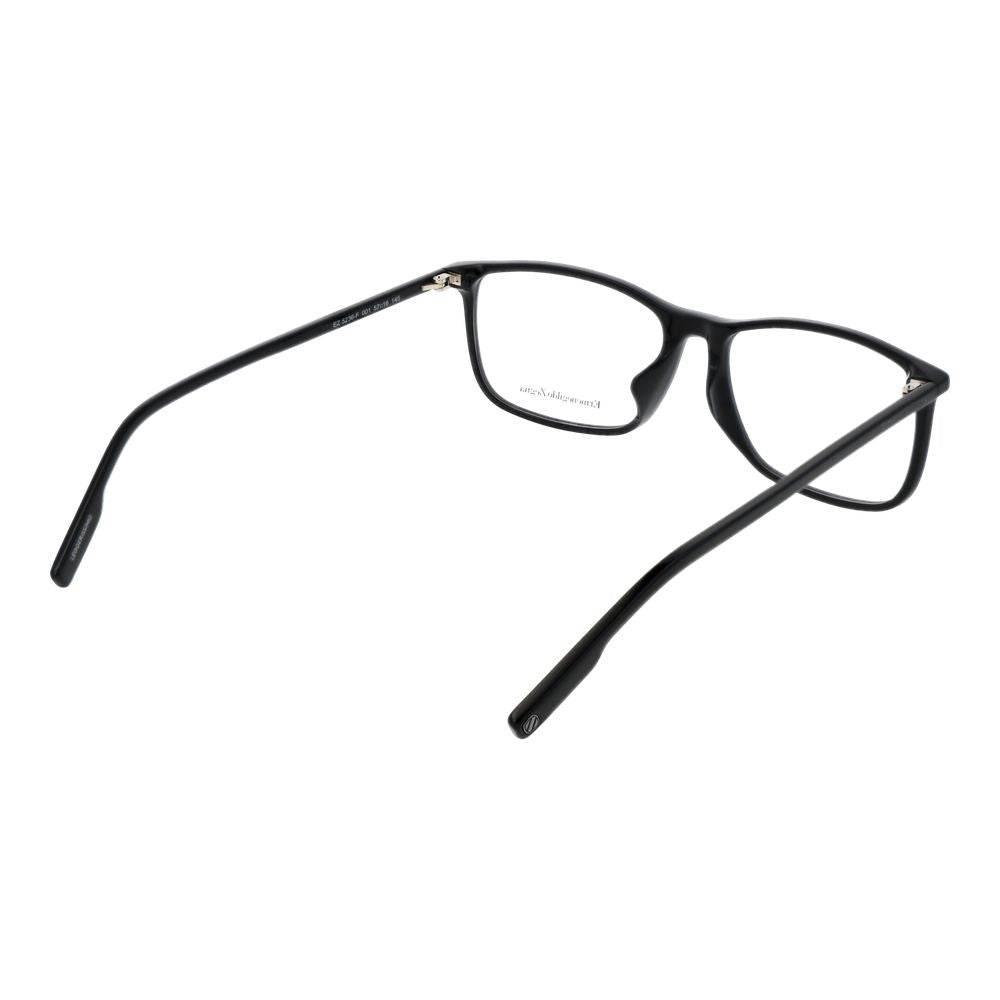 Ermenegildo Zegna Black Men Optical Frames - Hilstor